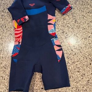 Roxy Syncro 2mm Girls Wetsuit Springsuit Size 10
